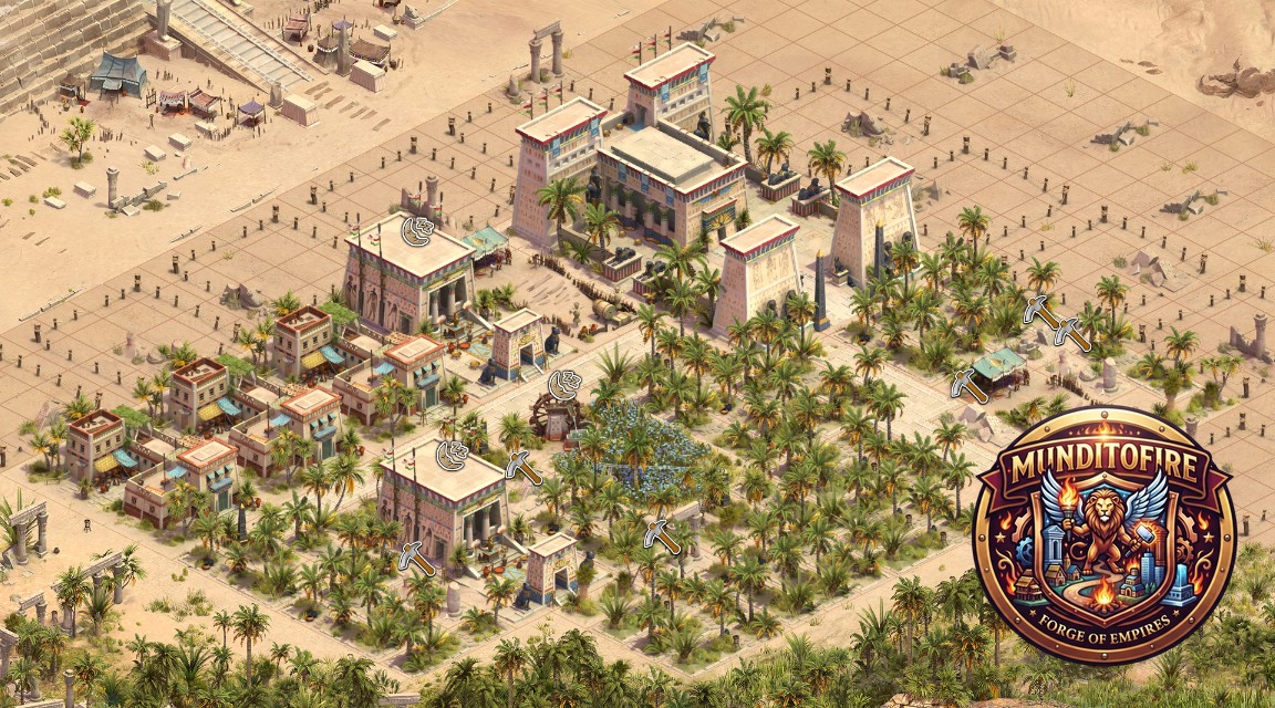 Asentamiento Antiguo Egipto Ciudad 12