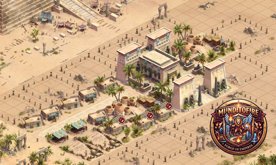 Asentamiento Antiguo Egipto Ciudad 4