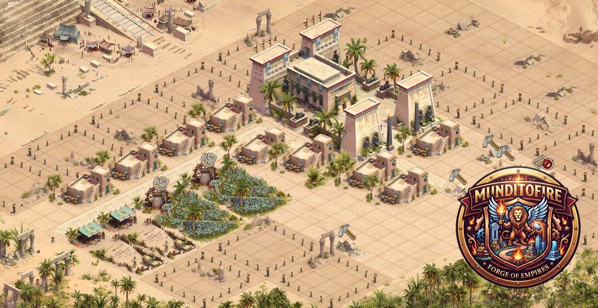 Asentamiento Antiguo Egipto Ciudad 8