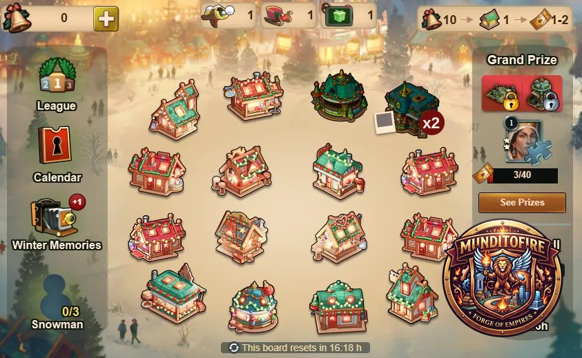 Evento Invierno 2025 Beta Tablero