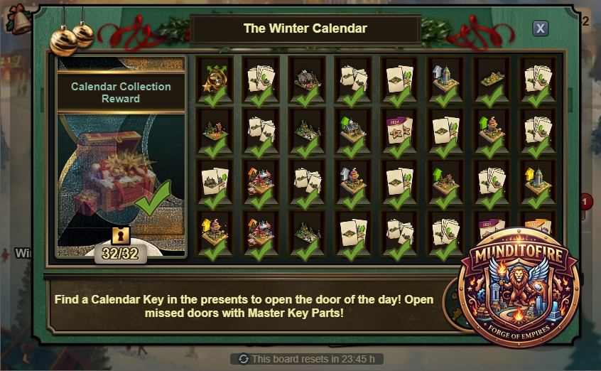 Evento Invierno 2025 Calendario