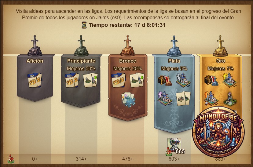 Evento del Rey Arturo Liga