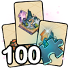 Kit de Selección Platino del Mercado Eterno (100 Fragmentos)