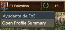 Perfil Foe Helper
