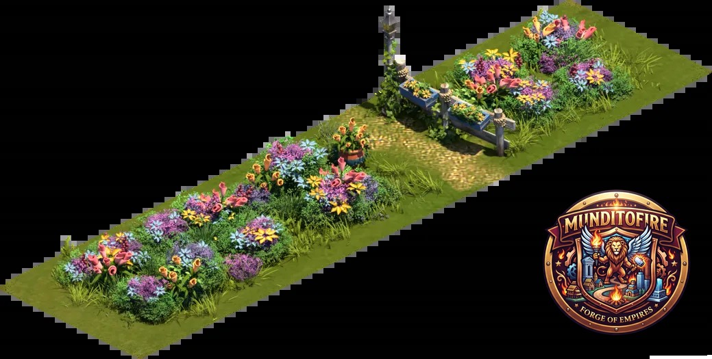 Sendero de flores