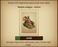 Templo Antiguo Fragmentos en Reto 55