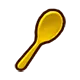 cuchara dorada