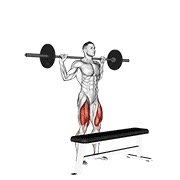barbell step-up (barbell)