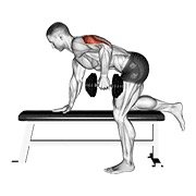 dumbbell kickback (dumbbell)