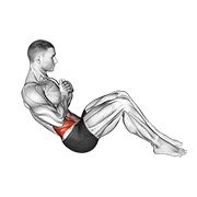 russian twist (body weight)